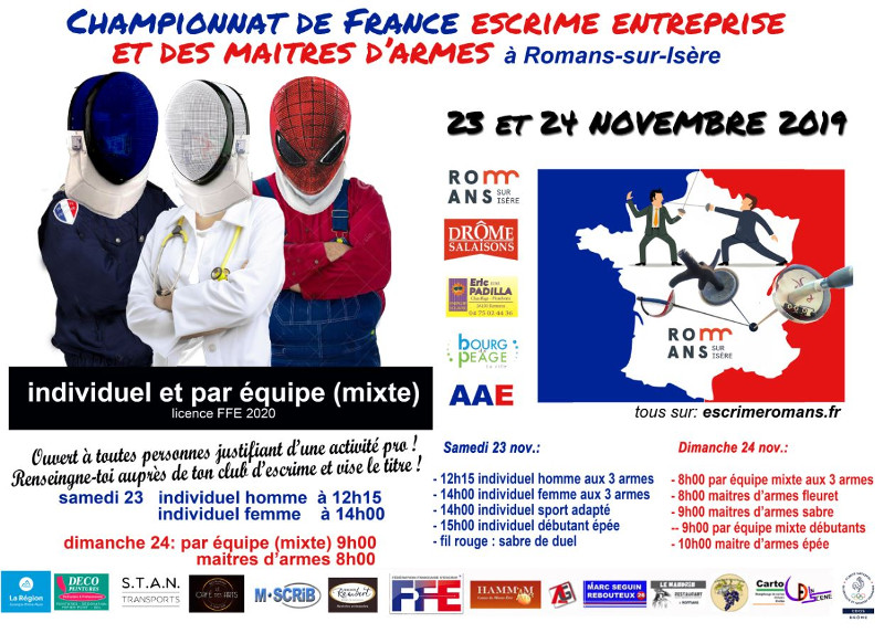 Ch. de France « Entreprise » et MA. à ROMANS