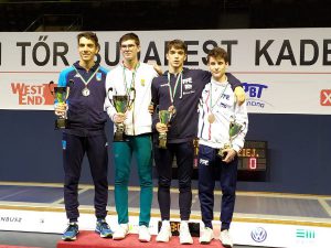 10/11/2019 : Gautier LARDY 3e à Budapest !