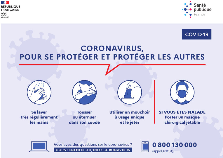 Faire barrière au coronavirus