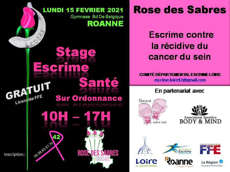 Journée « escrime sur ordonnance » à Roanne