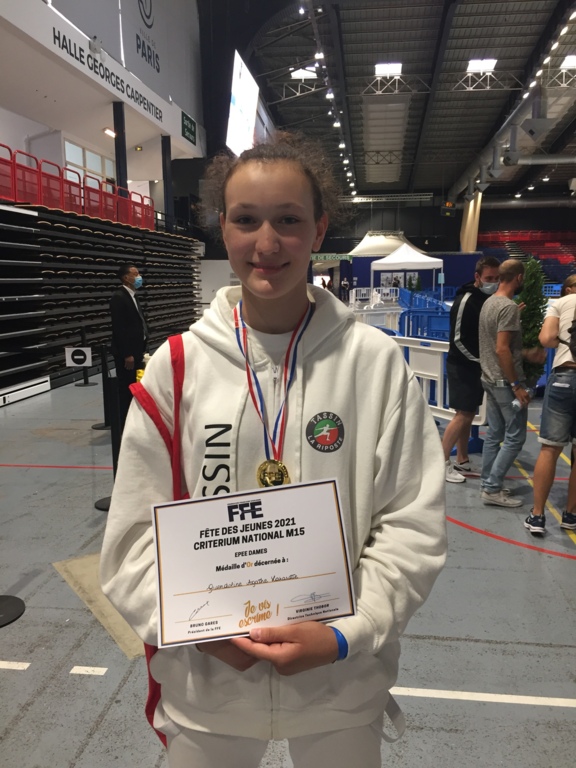 03/07/21 – Gwendoline-Agathe LAHAROTTE doublement titrée