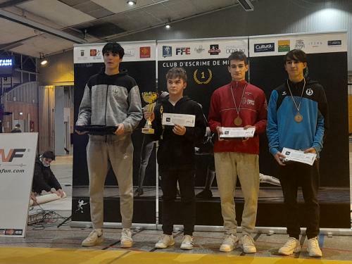 14/11/21 – Louis Pradel : bronze à Muret