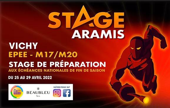 Stage ARAMIS épée M17 M20