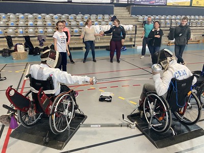 03/03/22 – Journée d&rsquo;initiation à l&rsquo;escrime handisport