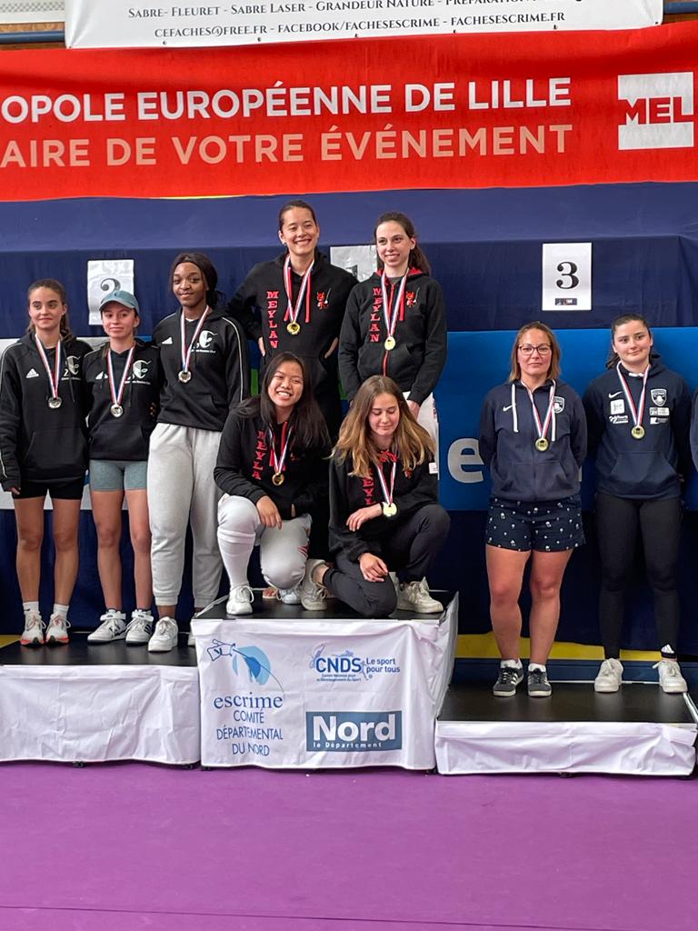 1er titre aux championnats de France 2022