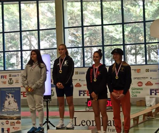 France sabre M20 : Meylan sur les podiums