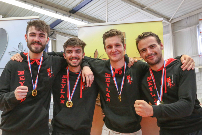 Les Meylanais champions de France à domicile !