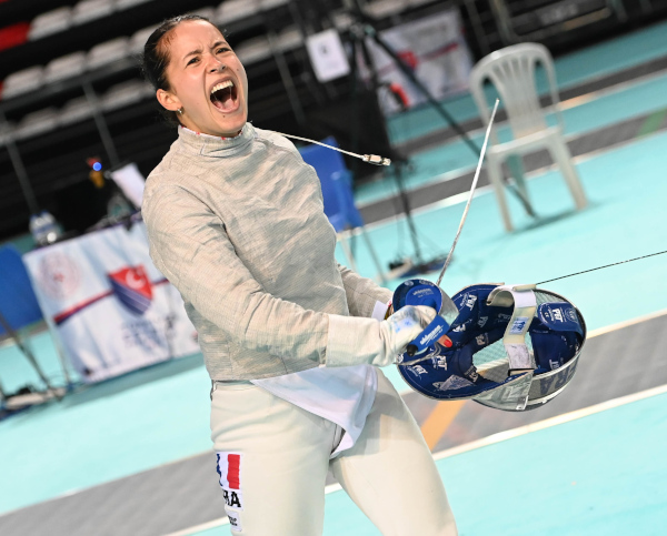 Malina Vongsavady, championne d&rsquo;Europe au sabre !