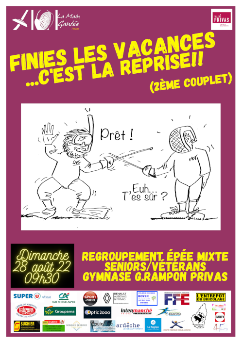 Finies les vacances !