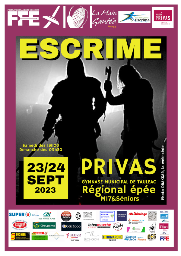 Régional 1 épée M17, seniors