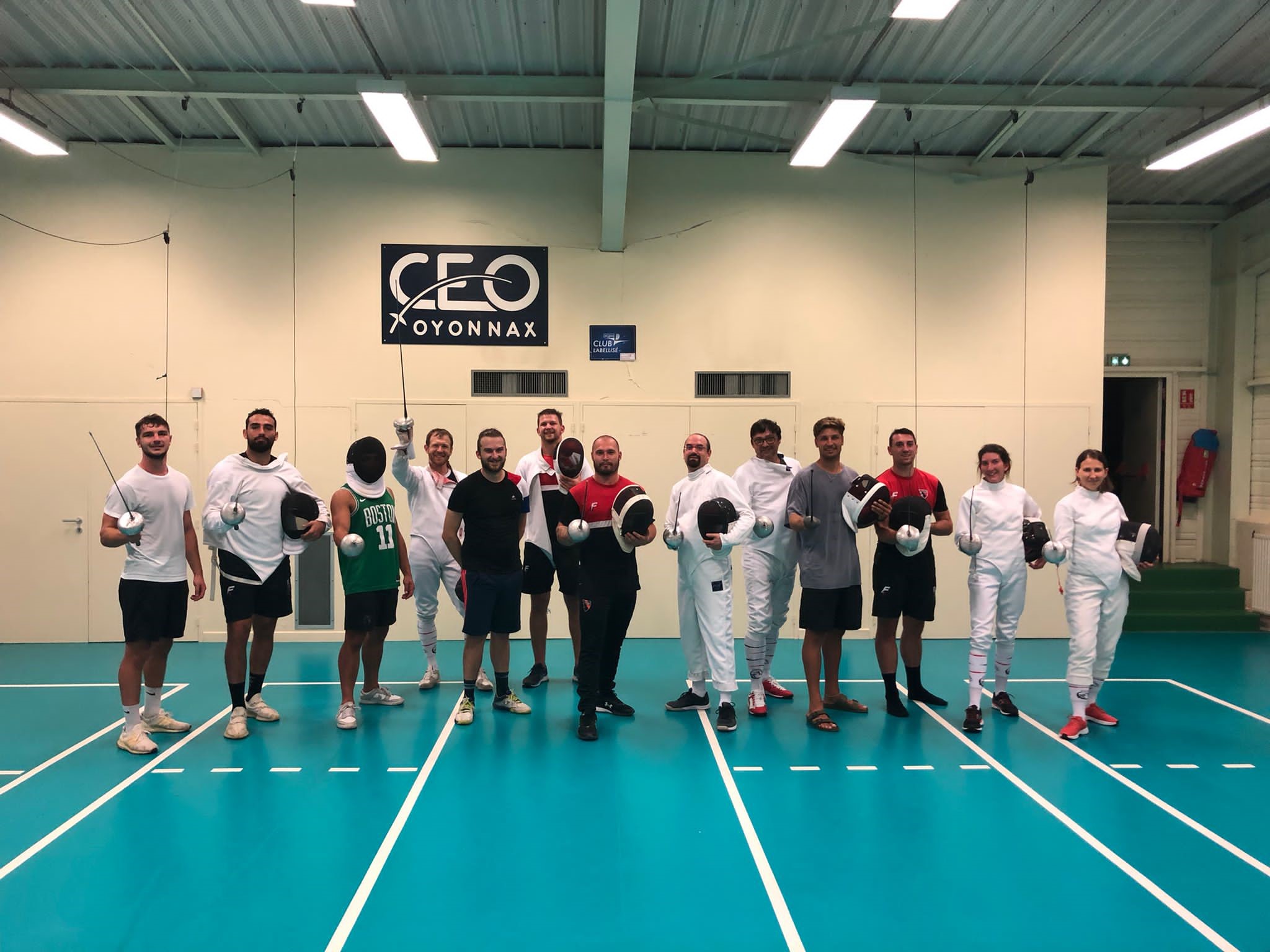 Le Top 14 dans une salle d&rsquo;armes à Oyonnax !