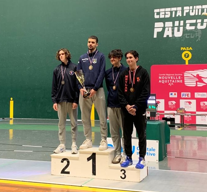 Malina Vongsavady et Baptiste Giraud médaillés à Pau