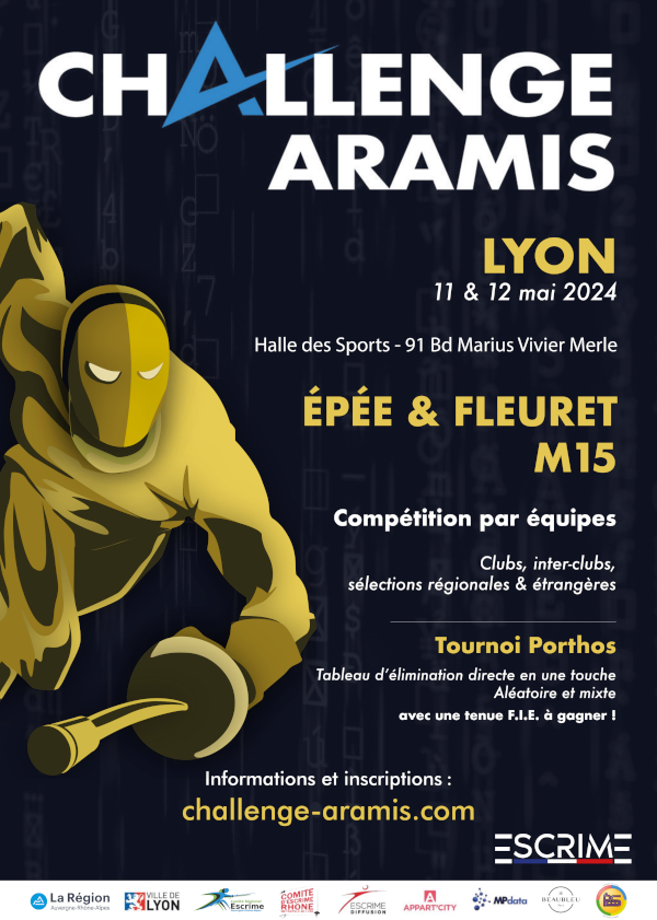 Affiche Aramis 2024 Lyon