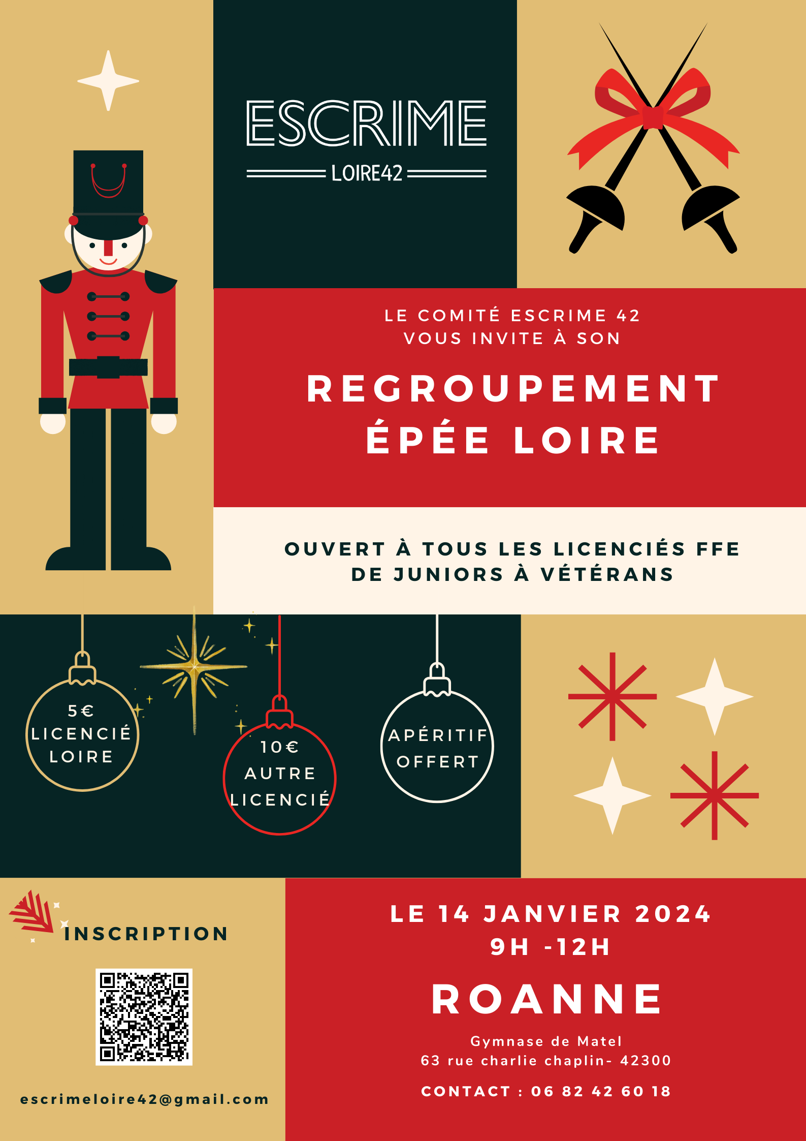 Regroupement épée M20 à vétérans