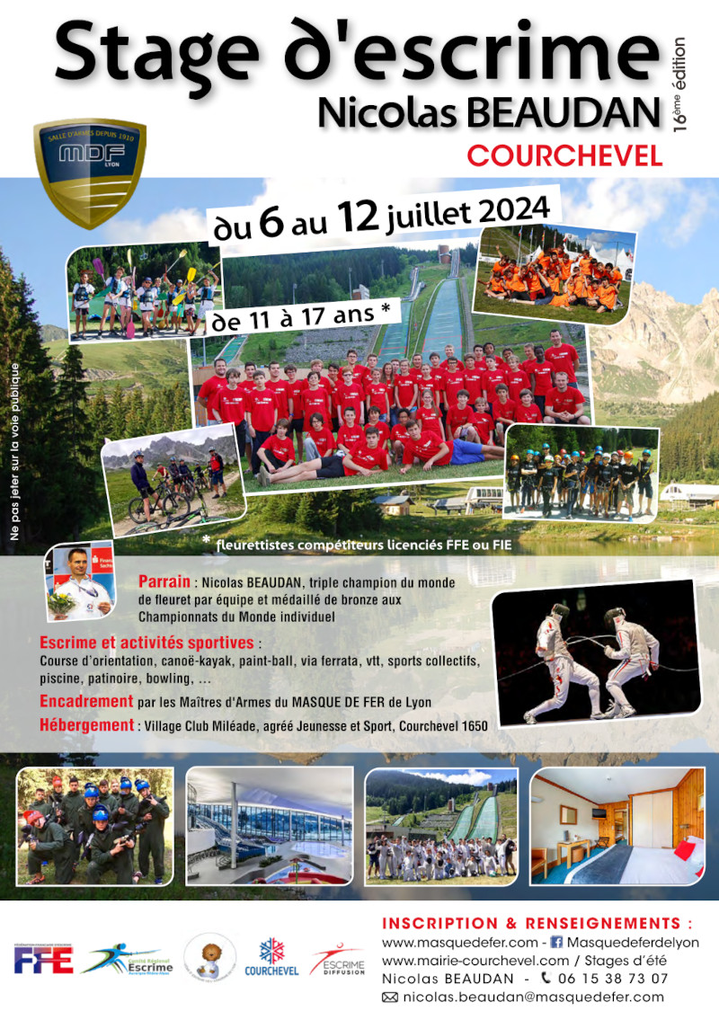 Stage Nicolas Beaudan 2024