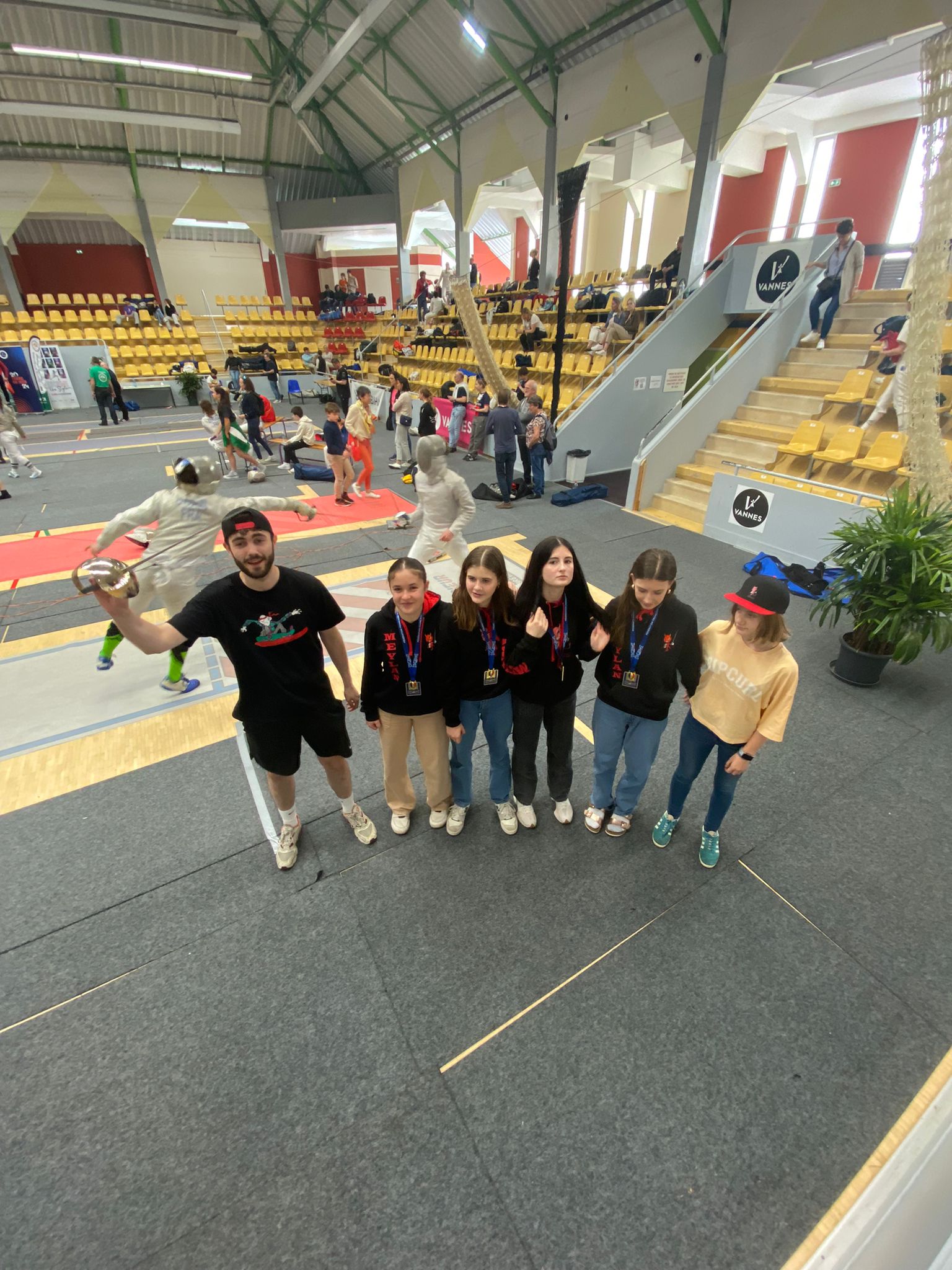 Podiums Sabre Championnats de France M17 à Séniors