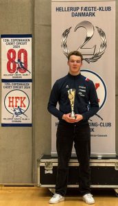 Une médaille d&rsquo;argent pour Thomas Gauliard à la coupe Européenne de Copenhague