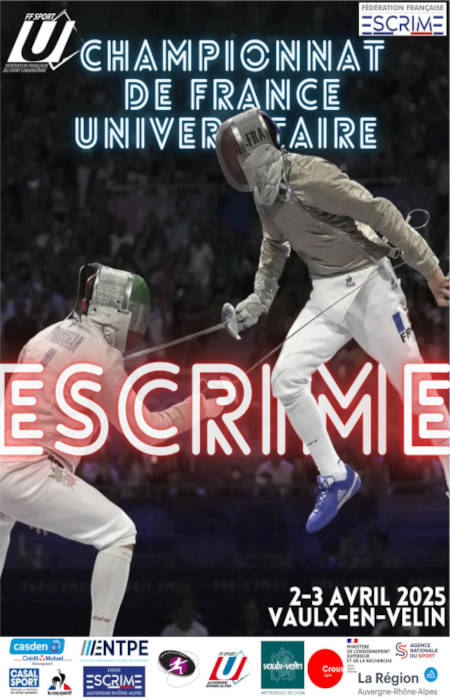Ch France 2025 escrime universitaire