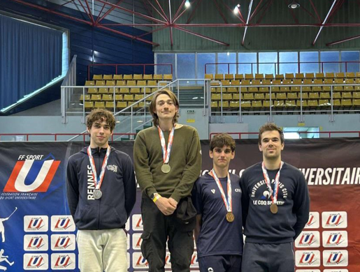 Médailles auralpines aux France Universitaires 2025