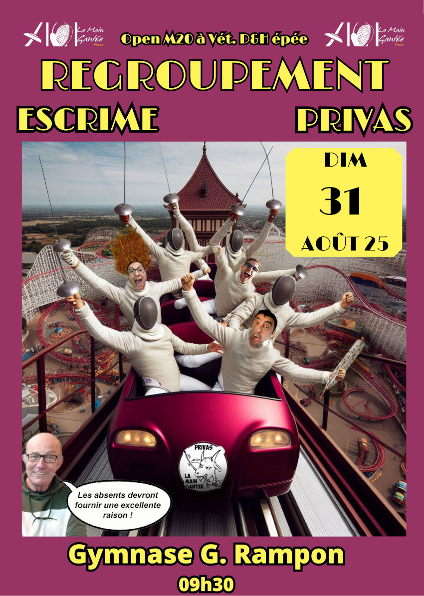 Open de rentrée, épée adultes