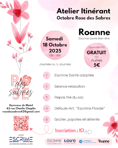Octobre Rose des Sabres