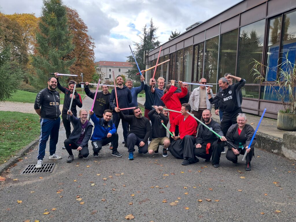 Formation nationale sabre laser à Voiron
